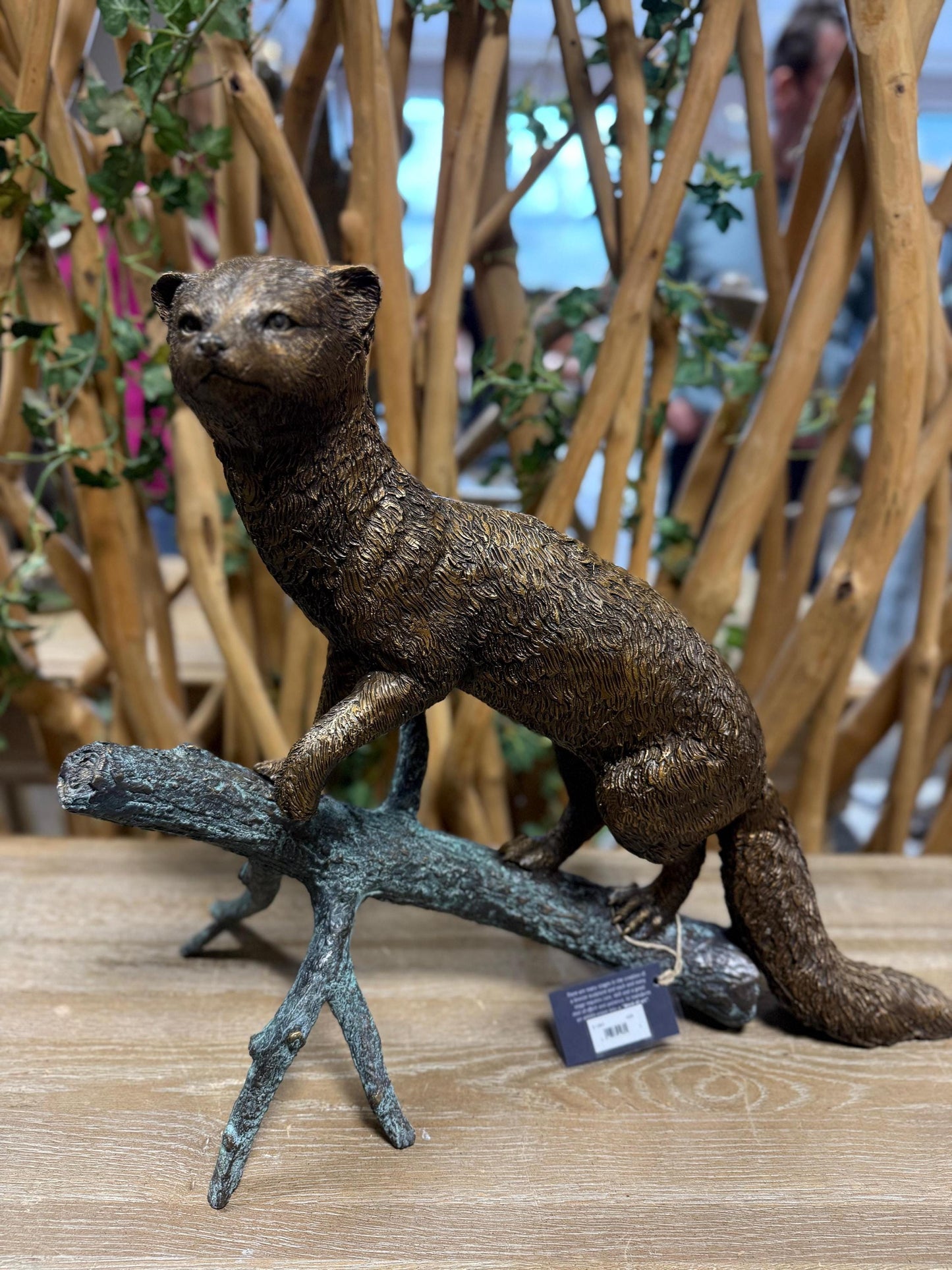 Forest Sentinel – Bronze Sculpture. 55x24x52cm
