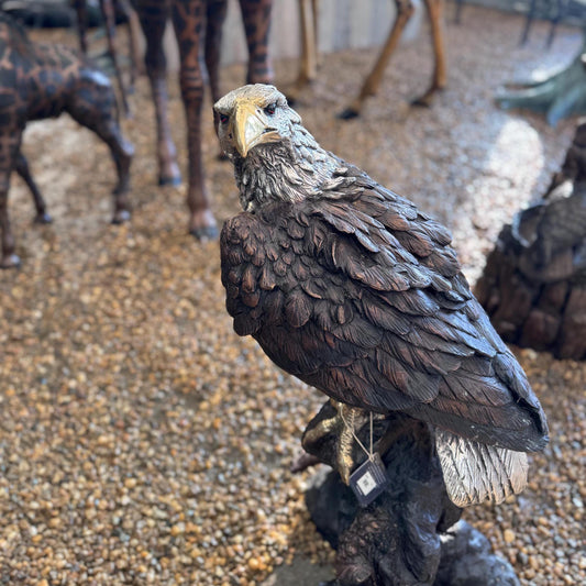 Regal Eagle – Bronze Sculpture. 44x31x81cm - 10Kg