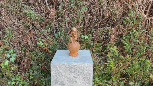 Dreaming Angel – Iron Sculpture. 19x8x8cm - 1.1Kg