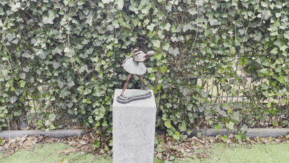 Bronze Ballerina - Sculpture - 35x15x23cm