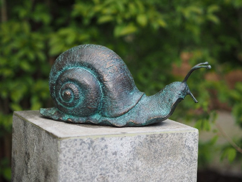 Bronze Snail 17x14x36cm