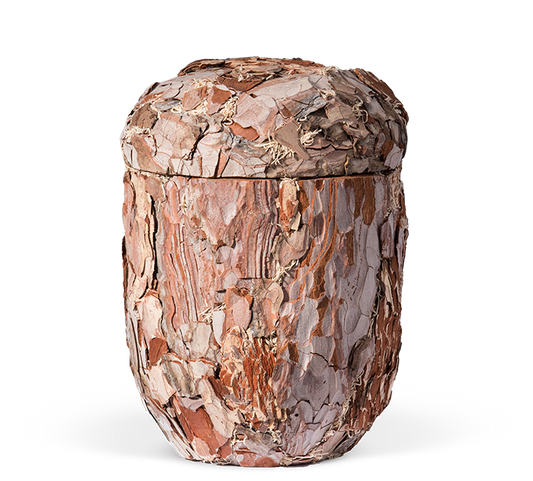 <transcy>pine bark urn</transcy>