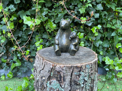 Bronze Bears 13x9x11cm