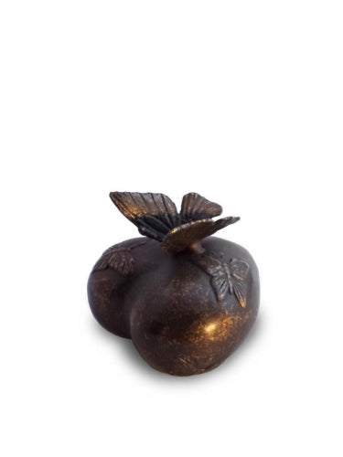 <transcy>Mini Urn in Bronze Butterfly</transcy>