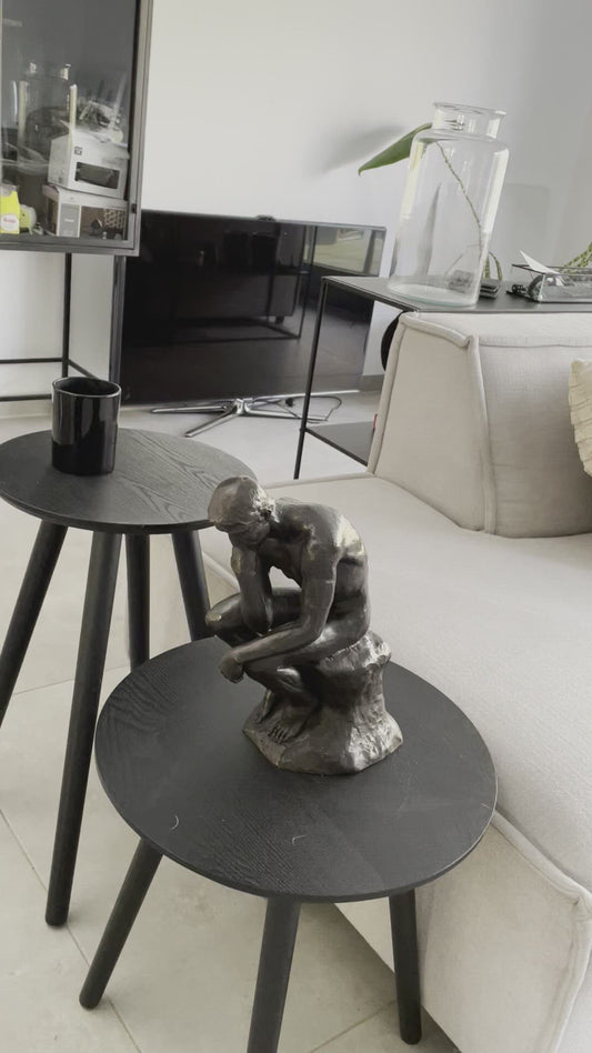 The Thinker – Bronze Sculpture. 24x12x29cm