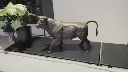 Bull in Bronze 28x14x49cm