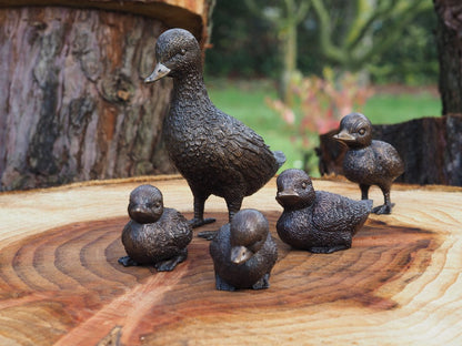 Ducklings in Bronze 19x10x16cm