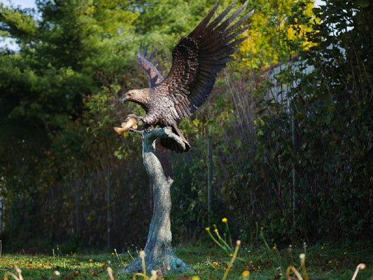 Bronze Eagle 233x100x167cm