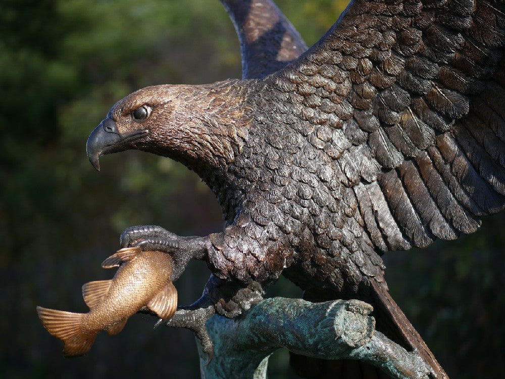 Bronze Eagle 233x100x167cm