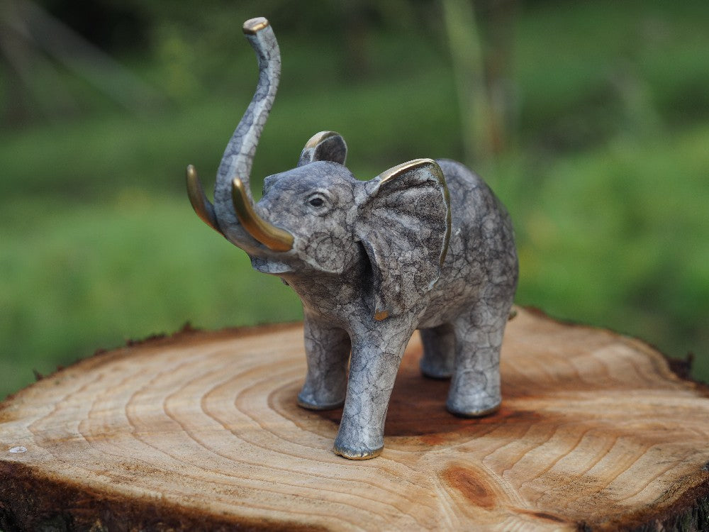 Bronze Elephant 20x8x21cm