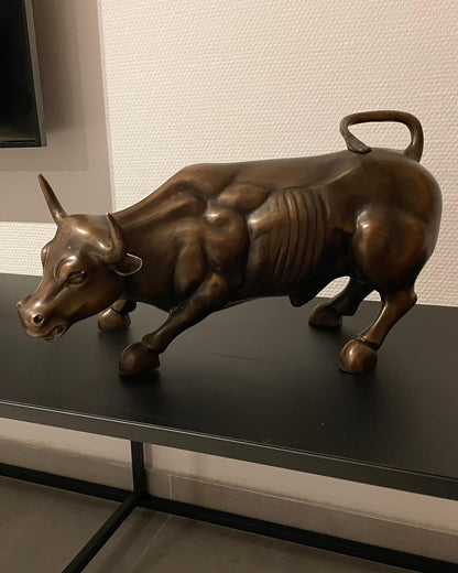 Bronzen Stier 24x20x42cm