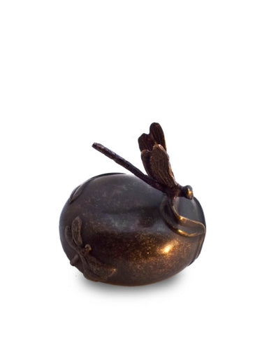 <transcy>Bronze Dragonfly Mini Urn</transcy>