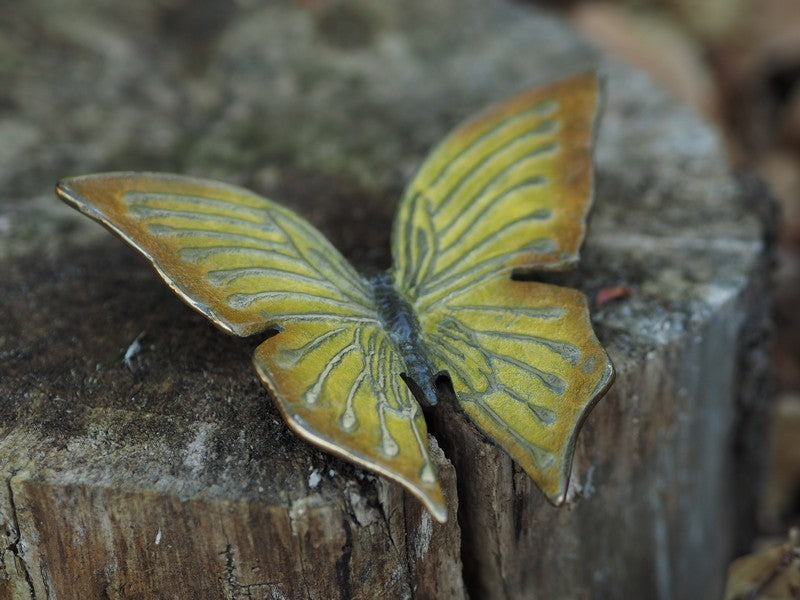 Borboleta em Bronze 3x12x14cm