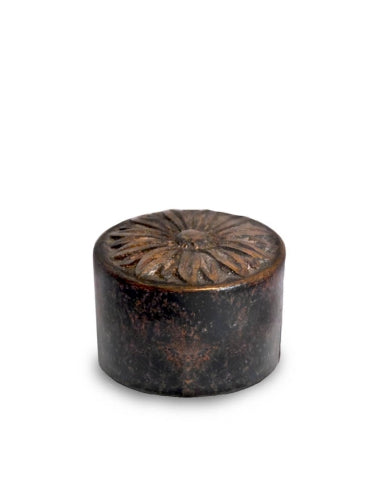 Mini urn in Bronze Daisy