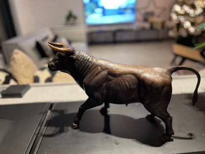 Bull in Bronze 28x14x49cm