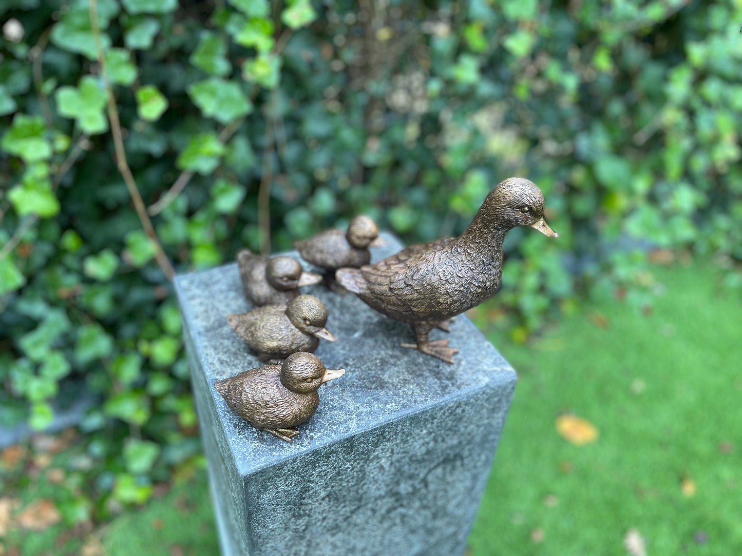 Ducklings in Bronze 19x10x16cm