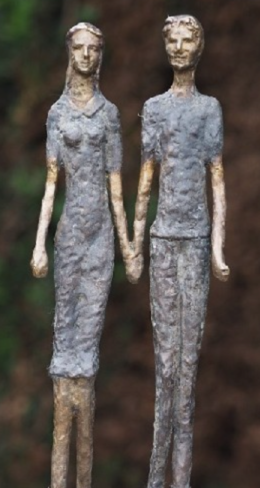 House hand in hand 48x11x17cm