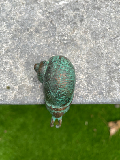 Bronze snail 6x3x7cm