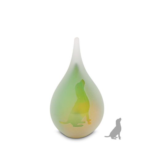 Goud Groene Urn 50 ml