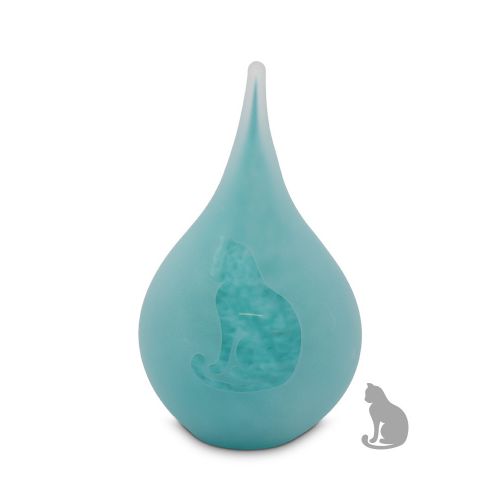 <transcy>180 ml Turquoise Urn</transcy>