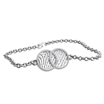 <transcy>Digital Infinity Print Bracelet</transcy>