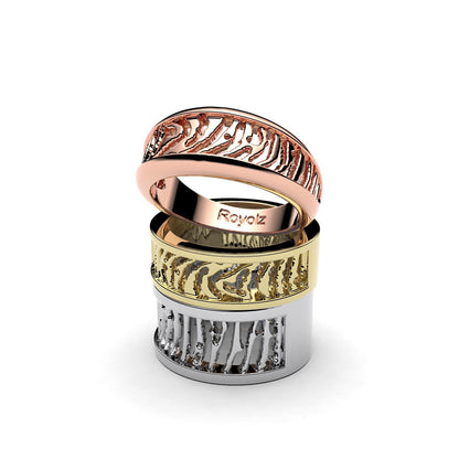 <transcy>Fingerprint Ring - 10mm-Open</transcy>