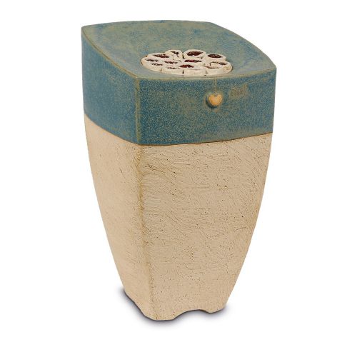 <transcy>Ceramic Urn 26x15.5x15.5cm-3 L</transcy>