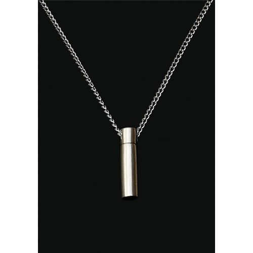 <transcy>Silver Necklace for Cylinder Ash</transcy>