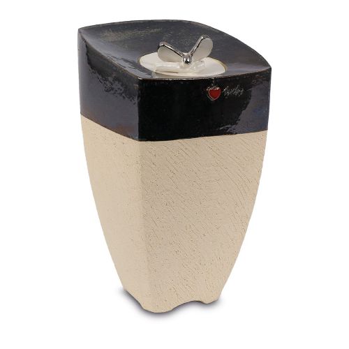 Keramische urn 26x15.5x15.5cm-3 L