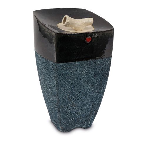 Keramische urn 26x15.5x15.5cm-3 L