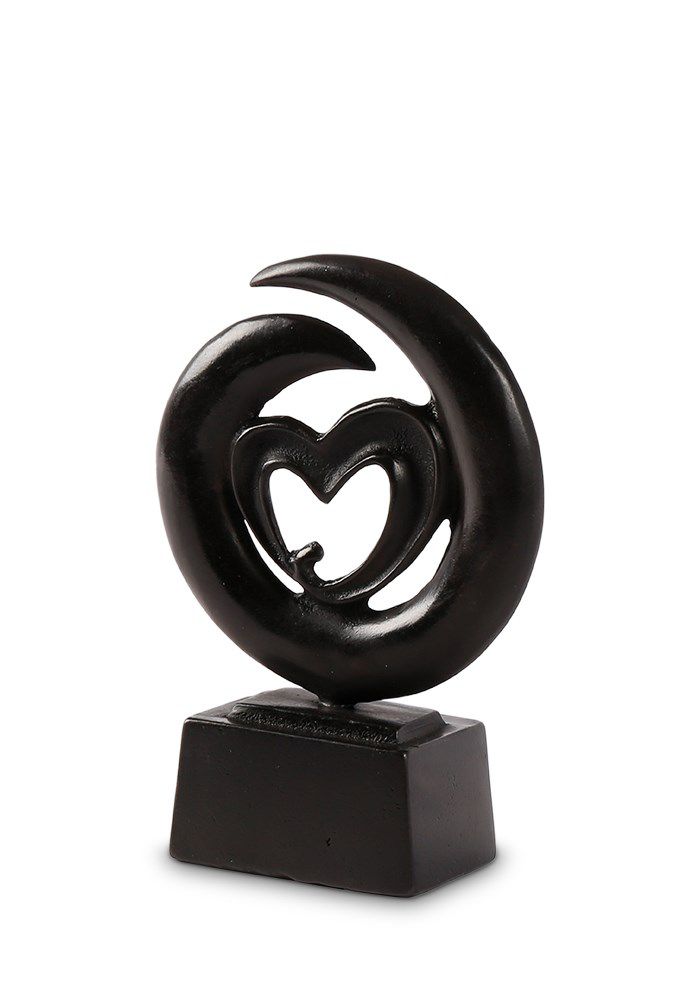 Urnas em bronze-Amor Sem Fim-10x4,5x13,5cm-65ml