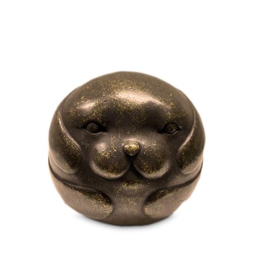 Mini Bronze Urn - Dog - ø14cm - 1L