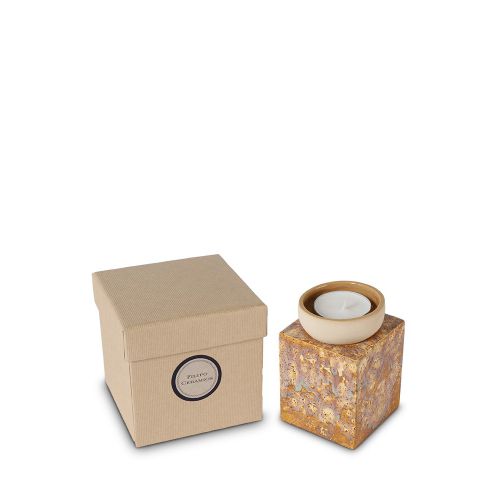 <transcy>Mini ceramic urn with 125 ml candle holder</transcy>