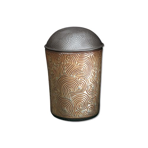 Porcelain Urn, Gold - Silver 3.2 L - 28.5cm